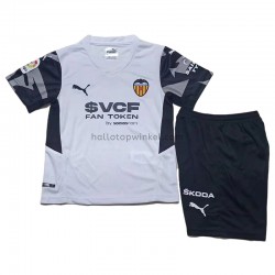Valencia CF Voetbalshirt Kleuters/Kids Thuis Tenue 2021-2022 Korte Mouw