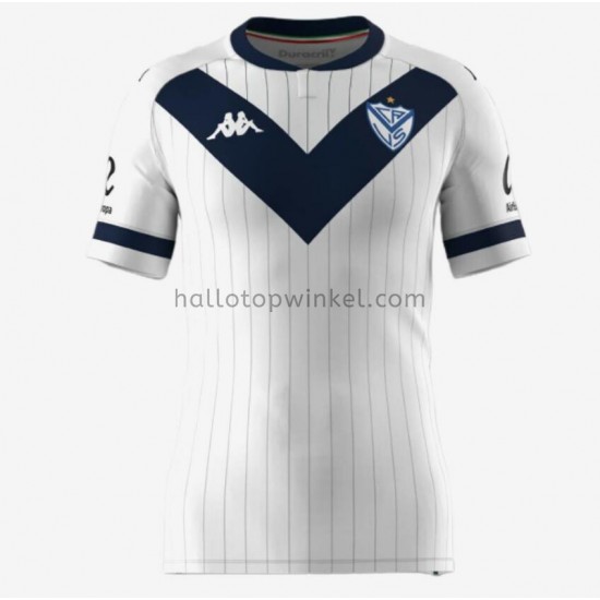 Vélez Sársfield Voetbalshirt Thuis Tenue 2021-2022 Korte Mouw