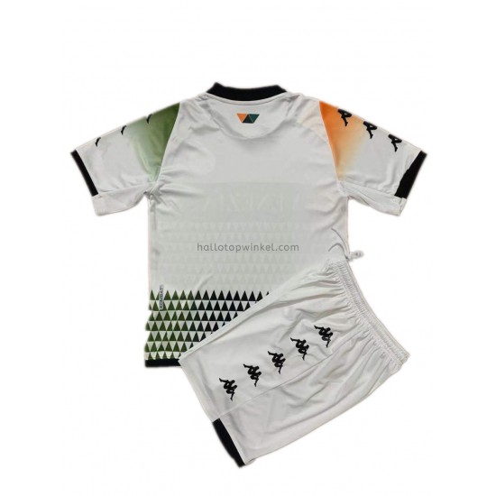 Venezia Voetbalshirt Kleuters/Kids Uit Tenue 2021-2022 Korte Mouw