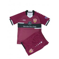 VfB Stuttgart Voetbalshirt Doelman Kleuters/Kids Thuis Tenue 2021-2022 Korte Mouw