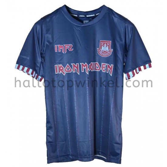 West Ham United Voetbalshirt Iron Maiden Uit Tenue Korte Mouw