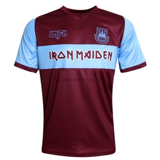 West Ham United Voetbalshirt Iron Maiden Thuis Tenue Korte Mouw