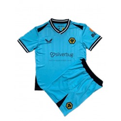 Wolverhampton Wanderers Voetbalshirt Doelman Kleuters/Kids Derde Tenue 2021-2022 Korte Mouw