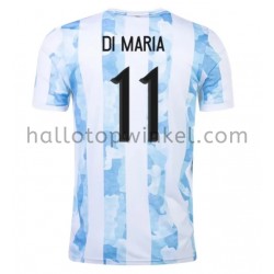 Argentinië Voetbalshirt Di Maria 11 Thuis Tenue 2021 Korte Mouw