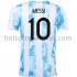 Argentinië Voetbalshirt Lionel Messi 10 Thuis Tenue 2021 Korte Mouw