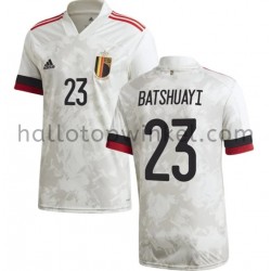België Voetbalshirt Batshuayi 23 Uit Tenue EK 2020 Korte Mouw