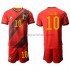 België Voetbalshirt Eden Hazard 10 Kleuters/Kids Thuis Tenue EK 2020 Korte Mouw