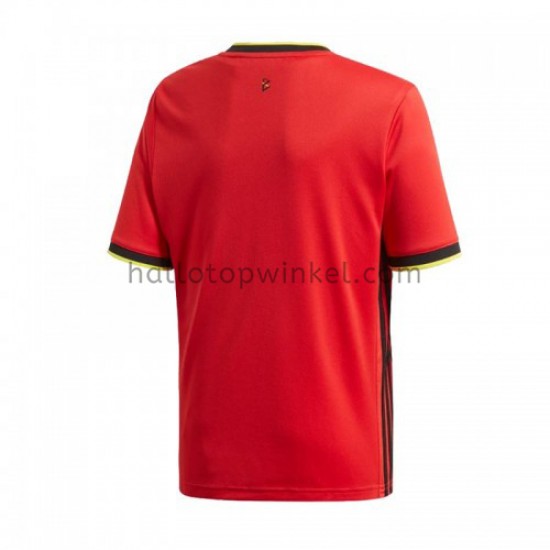 België Voetbalshirt Thuis Tenue EK 2020 Korte Mouw