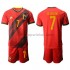 België Voetbalshirt Kevin De Bruyne 7 Kleuters/Kids Thuis Tenue EK 2020 Korte Mouw