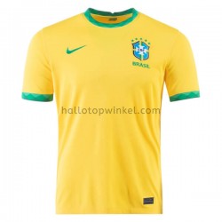 Brazilië Voetbalshirt Thuis Tenue 2020-2021 Korte Mouw
