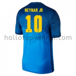 Brazilië Voetbalshirt Neymar JR 10 Uit Tenue 2020-2021 Korte Mouw