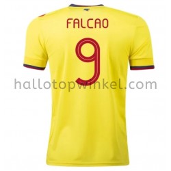 Colombia Voetbalshirt Falcao 9 Thuis Tenue 2020-2021 Korte Mouw