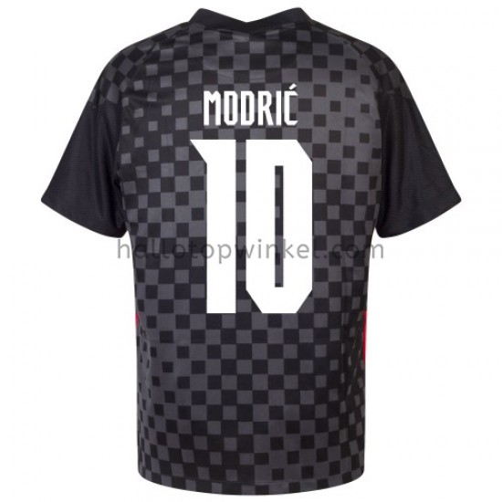 Kroatië Voetbalshirt Luka Modrić 10 Uit Tenue EK 2020 Korte Mouw