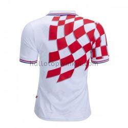 Kroatië Voetbalshirt Retro Thuis Tenue 1998 Korte Mouw