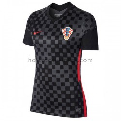 Kroatië Voetbalshirt Dames Uit Tenue EK 2020 Korte Mouw