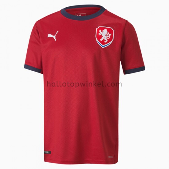 Tsjechië Voetbalshirt Thuis Tenue EK 2020 Korte Mouw