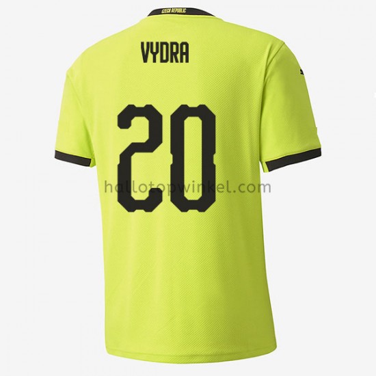 Tsjechië Voetbalshirt Matej Vydra 20 Uit Tenue EK 2020 Korte Mouw