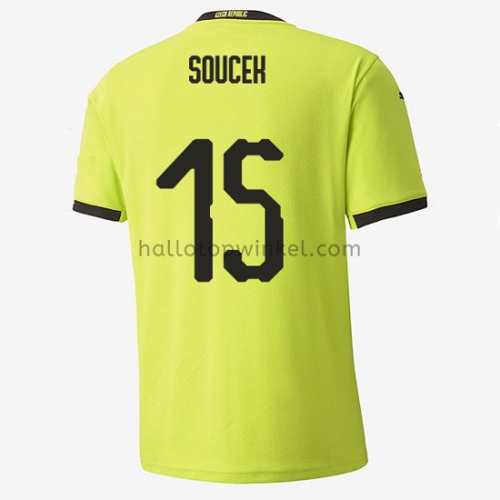 Tsjechië Voetbalshirt Tomas Soucek 15 Uit Tenue EK 2020 Korte Mouw