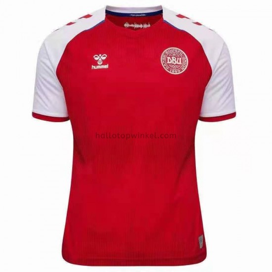 Denemarken Voetbalshirt Thuis Tenue EK 2020 Korte Mouw