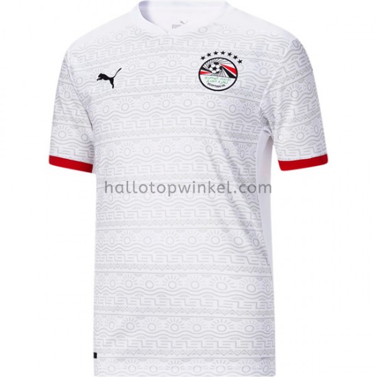 Egypte Voetbalshirt Uit Tenue 2020-2021 Korte Mouw