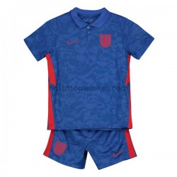 Engeland Voetbalshirt Kleuters/Kids Uit Tenue 2020-2021 Korte Mouw