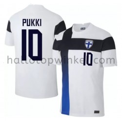 Finland Voetbalshirt Teemu Pukki 10 Thuis Tenue EK 2020 Korte Mouw
