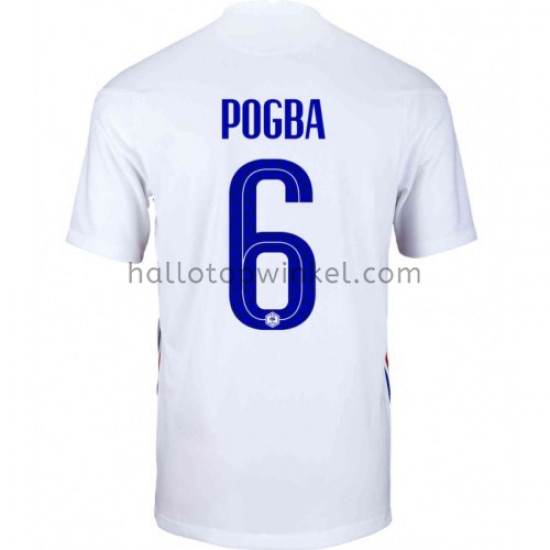 Frankrijk Voetbalshirt Paul Pogba 6 Uit Tenue EK 2020 Korte Mouw