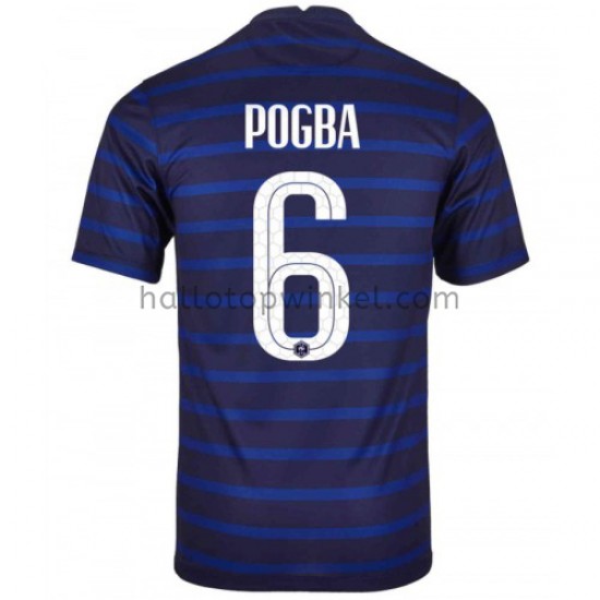 Frankrijk Voetbalshirt Paul Pogba 6 Thuis Tenue EK 2020 Korte Mouw