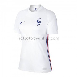 Frankrijk Voetbalshirt Dames Uit Tenue EK 2020 Korte Mouw