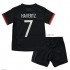 Duitsland Voetbalshirt Kai Havertz 7 Kleuters/Kids Uit Tenue EK 2020 Korte Mouw