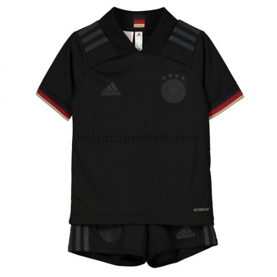 Duitsland Voetbalshirt Kleuters/Kids Uit Tenue EK 2020 Korte Mouw