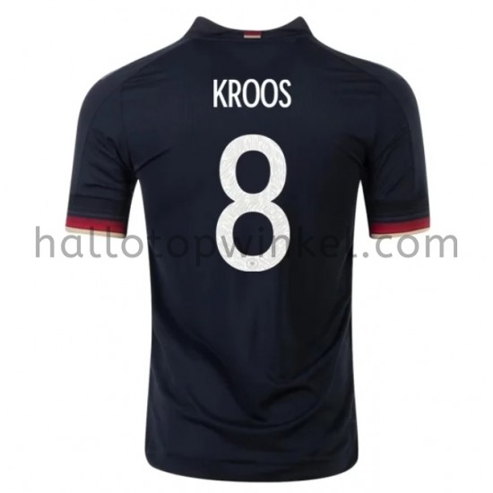 Duitsland Voetbalshirt Kroos 8 Uit Tenue EK 2020 Korte Mouw