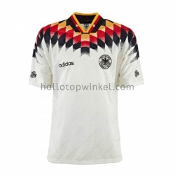 Duitsland Voetbalshirt Retro Thuis Tenue 1994 Korte Mouw