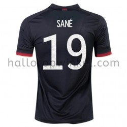 Duitsland Voetbalshirt SANE 19 Uit Tenue EK 2020 Korte Mouw