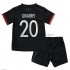 Duitsland Voetbalshirt Serge Gnabry 20 Kleuters/Kids Uit Tenue EK 2020 Korte Mouw