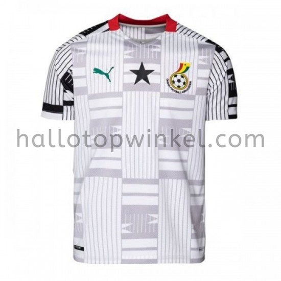 Ghana Voetbalshirt Thuis Tenue 2020-2021 Korte Mouw