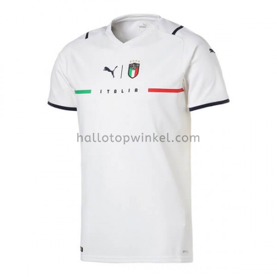 Italië Voetbalshirt Uit Tenue 2021-2022 Korte Mouw