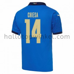 Italië Voetbalshirt Federico Chiesa 14 Thuis Tenue EK 2020 Korte Mouw