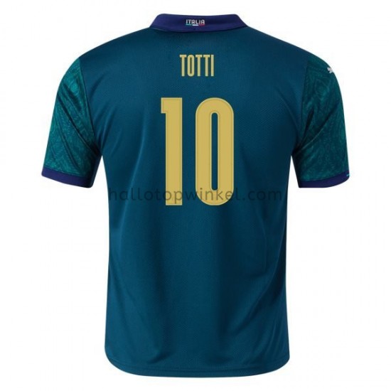 Italië Voetbalshirt Frankrijk Voetbalshirtsco Totti 10 Derde Tenue EK 2020 Korte Mouw