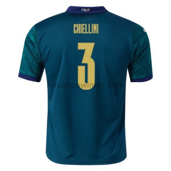 Italië Voetbalshirt Giorgio Chiellini 3 Derde Tenue EK 2020 Korte Mouw