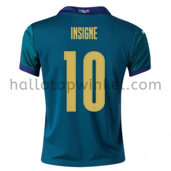 Italië Voetbalshirt Insigne 10 Derde Tenue EK 2020 Korte Mouw