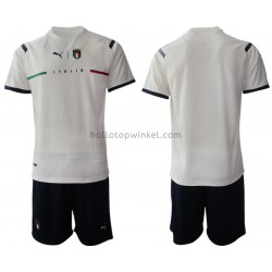 Italië Voetbalshirt Kleuters/Kids Uit Tenue 2021-2022 Korte Mouw