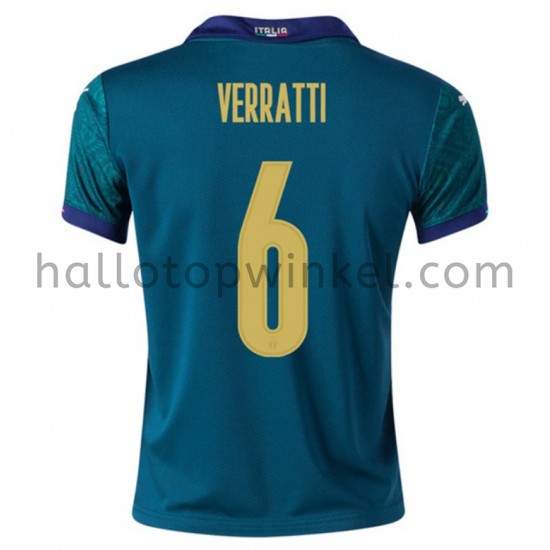 Italië Voetbalshirt Verratti 6 Derde Tenue EK 2020 Korte Mouw