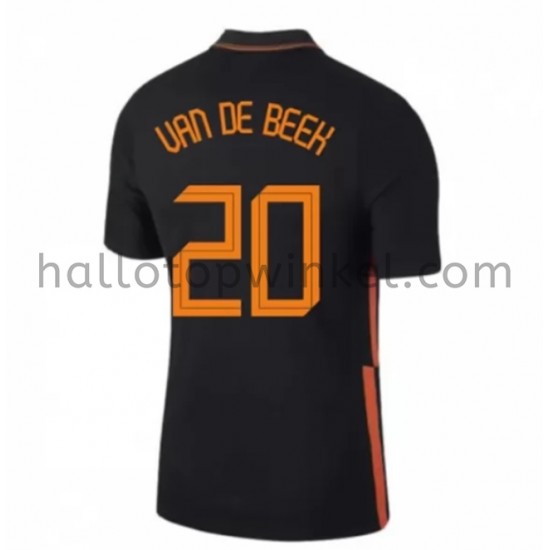 Nederland Voetbalshirt Donny van de Beek 20 Uit Tenue EK 2020 Korte Mouw