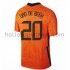 Nederland Voetbalshirt Donny van de Beek 20 Thuis Tenue EK 2020 Korte Mouw