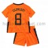 Nederland Voetbalshirt Georginio Wijnaldum 8 Kleuters/Kids Thuis Tenue EK 2020 Korte Mouw