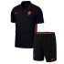 Nederland Voetbalshirt Kleuters/Kids Uit Tenue EK 2020 Korte Mouw