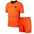 Nederland Voetbalshirt Kleuters/Kids Thuis Tenue EK 2020 Korte Mouw