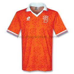Nederland Voetbalshirt Retro Thuis Tenue 1996 Korte Mouw