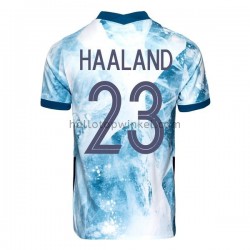 Noorwegen Voetbalshirt Erling Haaland 23 Uit Tenue 2020-2021 Korte Mouw